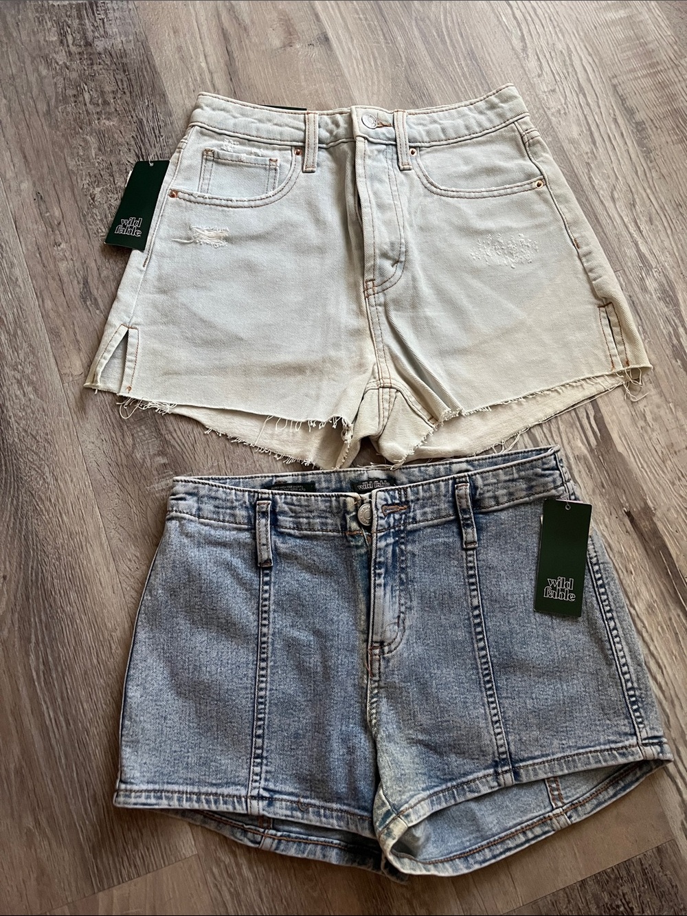 Denim Shorts BUNDLE you get both!